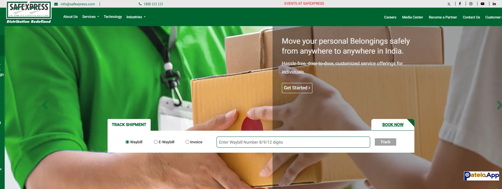 Safexpress Tracking